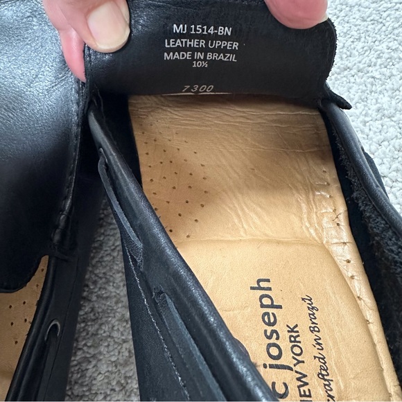 Marc Joseph Black Leather Driver Loafers - Picture 12 of 13